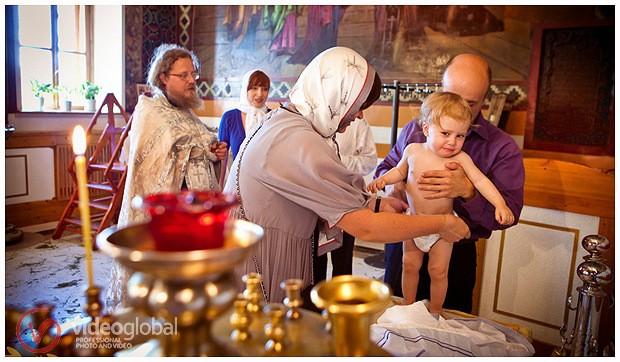 Фото и видеосъемка крещения